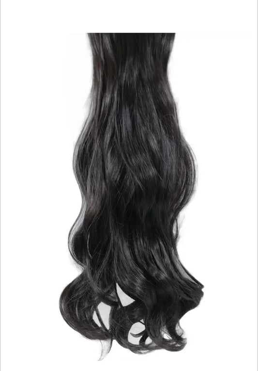 10 Piece Wavy Long 55-60cm Full Head Clip-on Hair Extensions