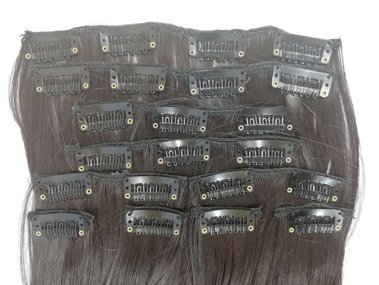 10 piece straight long extensions Clips.